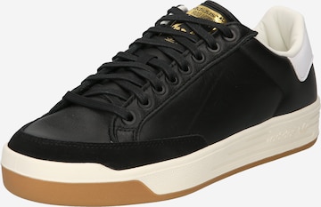 ADIDAS ORIGINALS - Zapatillas deportivas bajas 'Rod Laver' en negro: frente