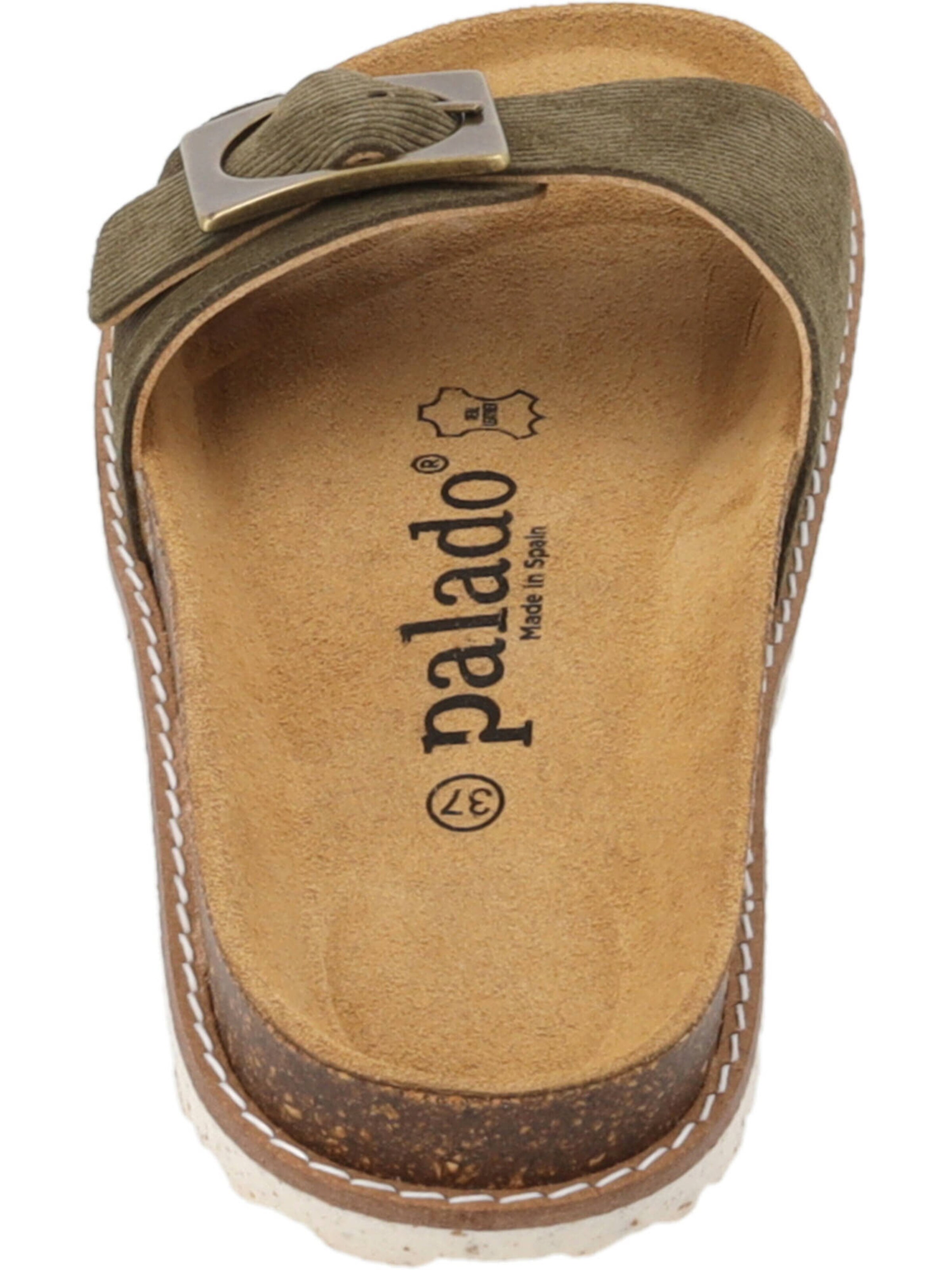 Palado Pantoletten 'Sardo Corda' in Grün