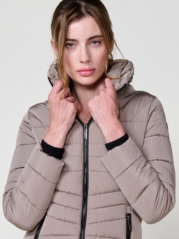 KOROSHI Zimní bunda – béžová