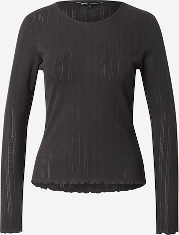 ONLY Shirt in Schwarz: Vorderseite