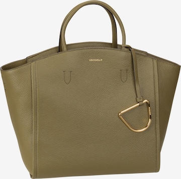 Coccinelle Shopper 'Narcisse' in Green: front