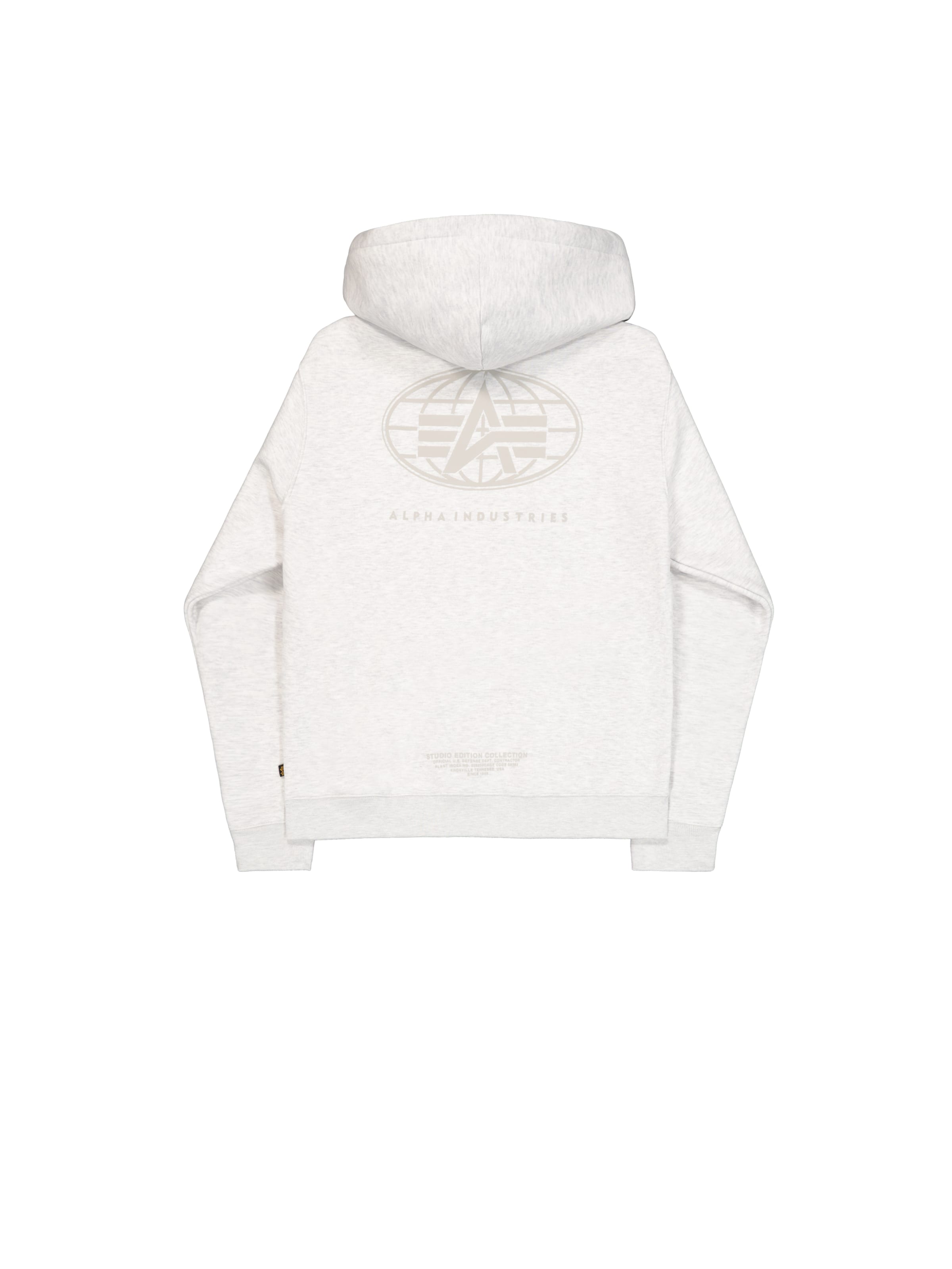 pelēks ALPHA INDUSTRIES Sportisks džemperis