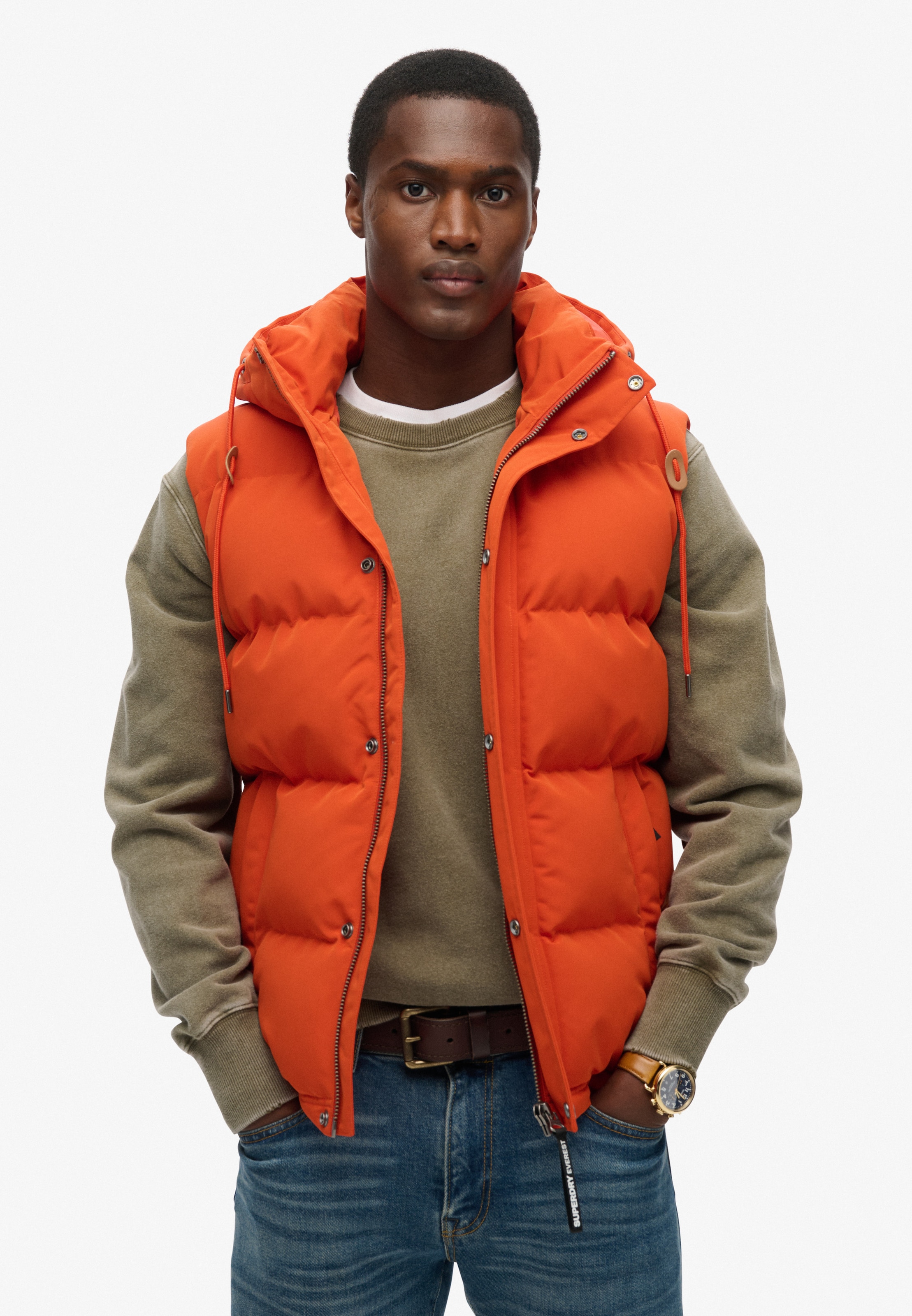 Superdry Weste in Orange