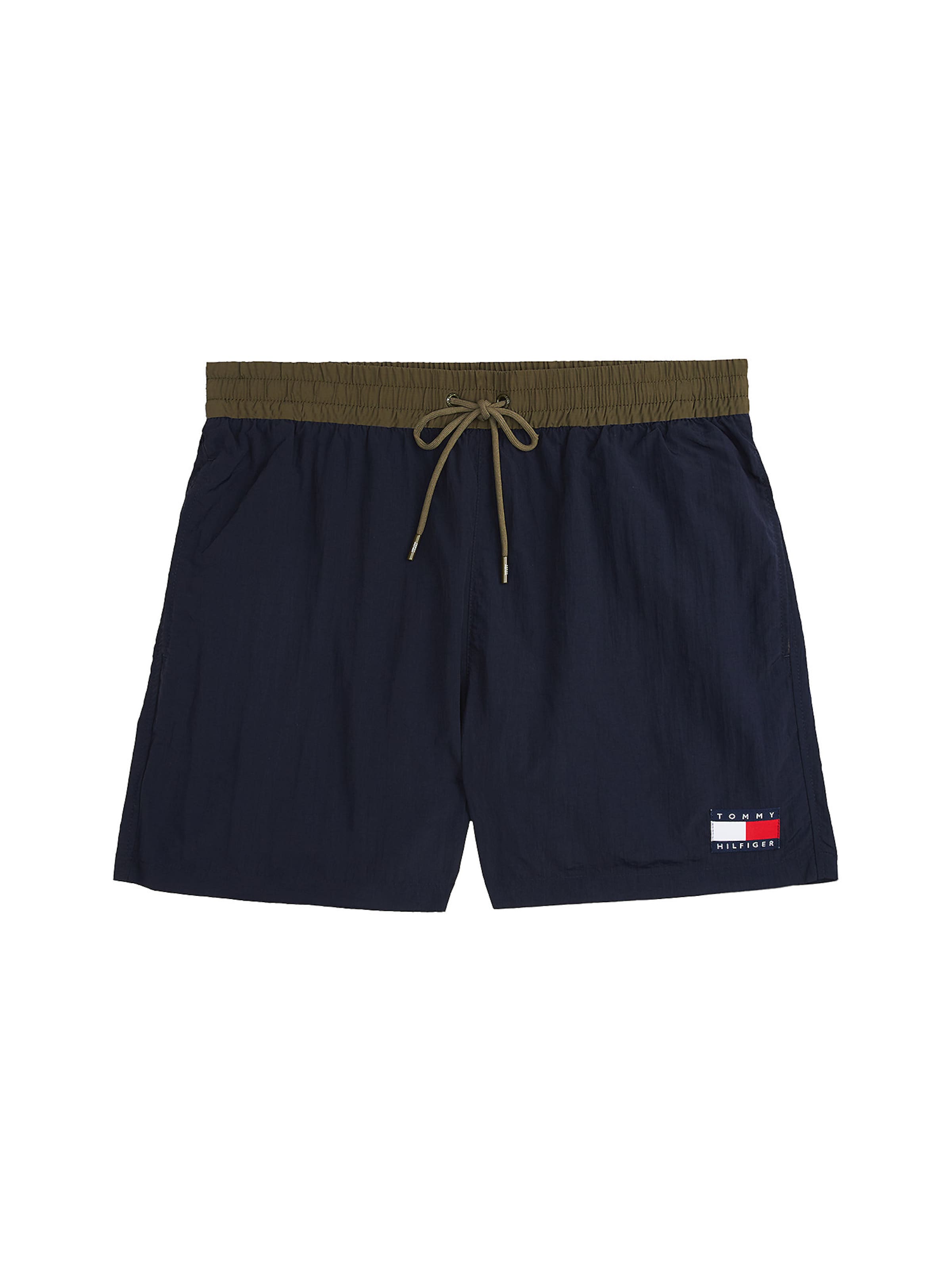 Tommy Hilfiger Underwear Swimming shorts 'Heritage' in Marine blue / Olive / Red / White, Item view