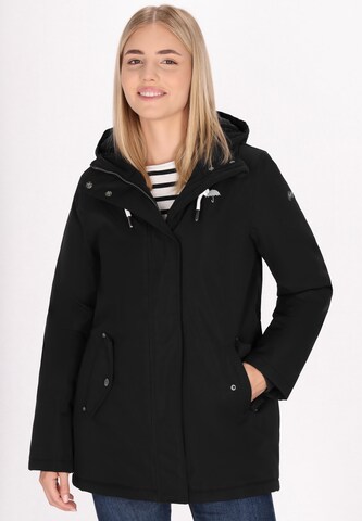 Veste d’hiver Schmuddelwedda en noir : devant