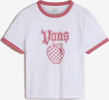 balta VANS Marškinėliai 'Apple Boom Ringer': priekis