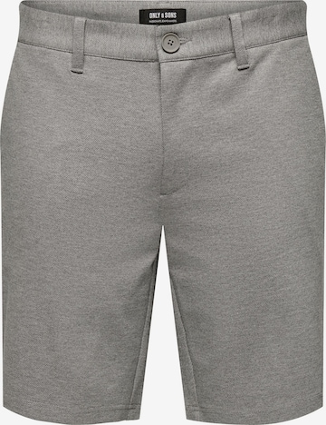 Only & Sons Regular Shorts 'MARK' in Grau: predná strana