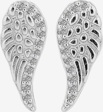 Akzent Earrings '"Gela" aus 925 Sterlingsilber, rhodiniert, langlebig' in Silver: front