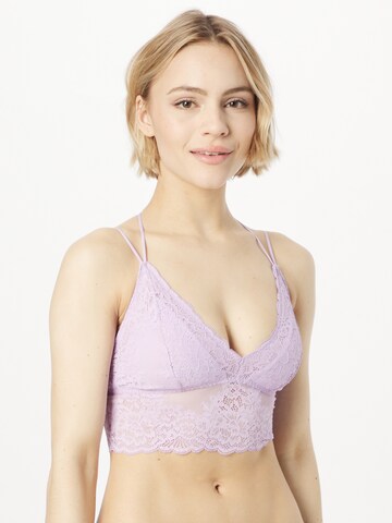 Gilly Hicks Bralette Bra in Blue: front