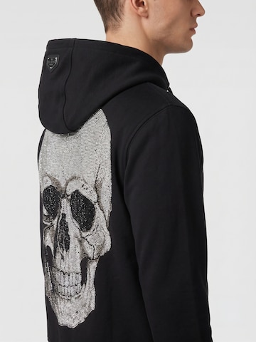 Philipp Plein - Casaco em moletão 'Skull' em preto