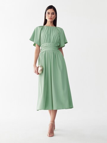 Willa Dress 'Penny' in Green: front