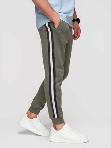 Ombre Chinohose in Grün