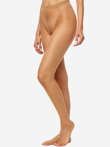 Nur Die Fine tights ' Transparent 15 DEN ' in Bronze