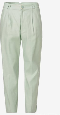 Coupe slim Pantalon chino Salsa Jeans en vert : devant