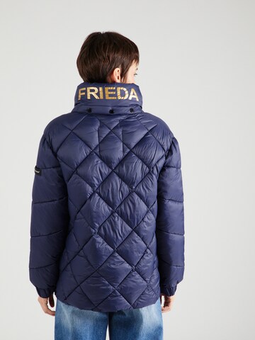 Frieda & Freddies NY Přechodná bunda 'Jacie' – modrá