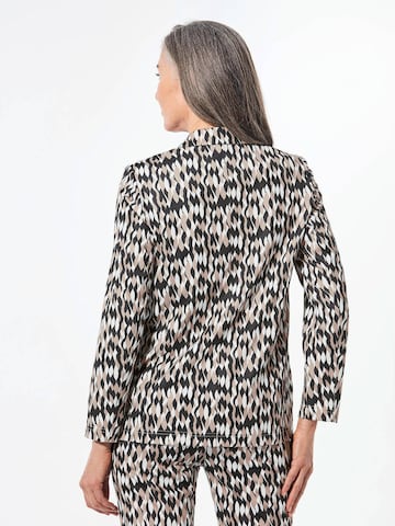 Goldner Blazer in Mischfarben