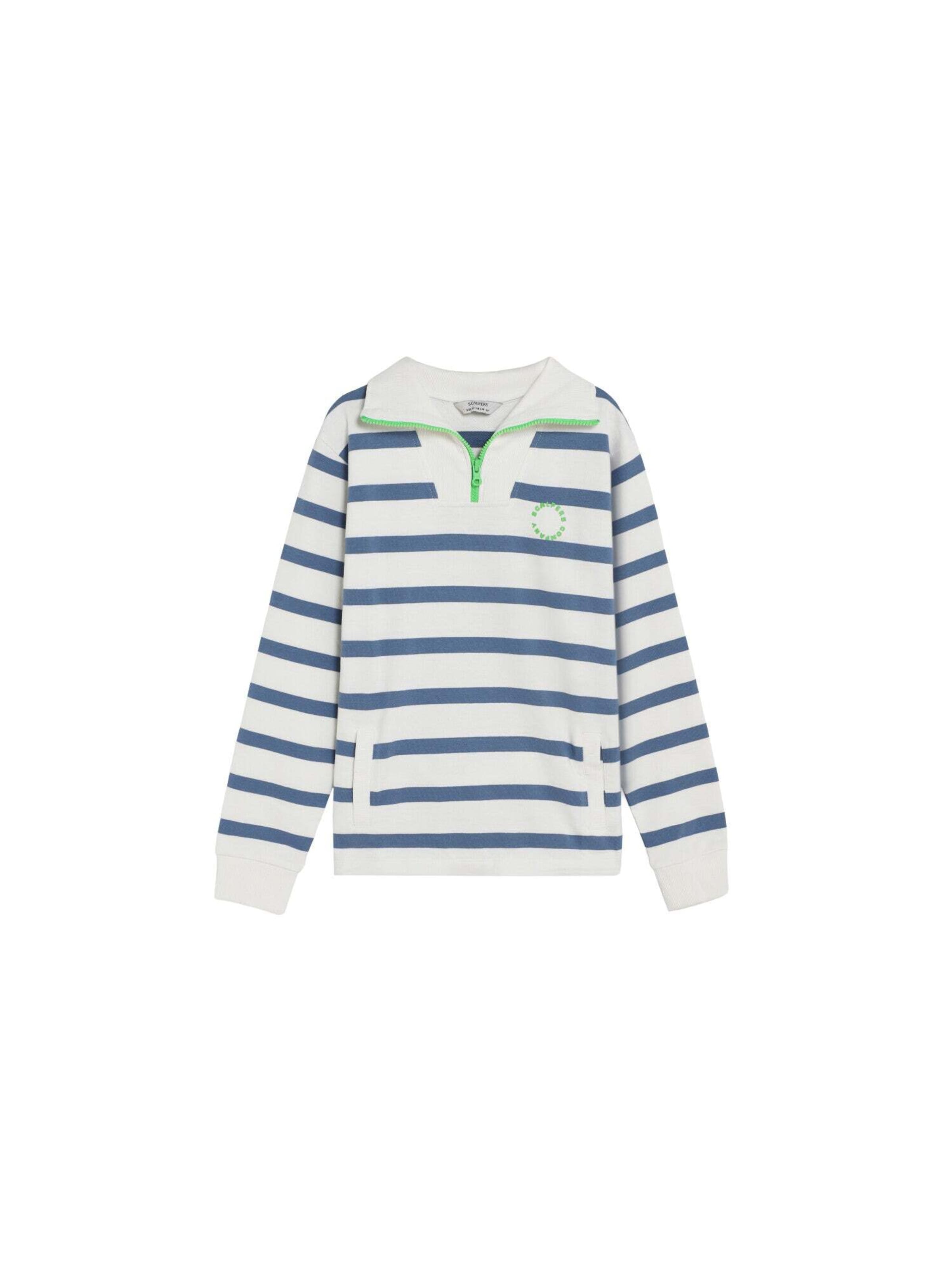 Sweat Scalpers en blanc : devant