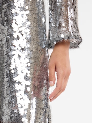 Ana Alcazar Evening dress ' Abda ' in Silver