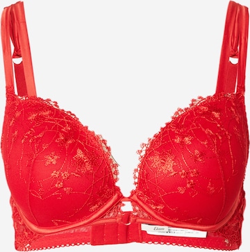 Invisible Soutien-gorge 'LUMINEUSE' ETAM en rouge : devant