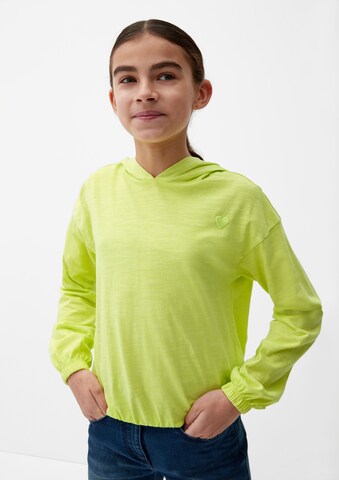 T-Shirt s.Oliver en vert : devant