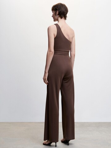 MANGO Jumpsuit 'Jasin' in Brown