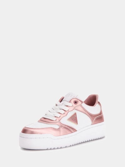 GUESS Sneakers 'Miriam' in Dusky pink / White, Item view