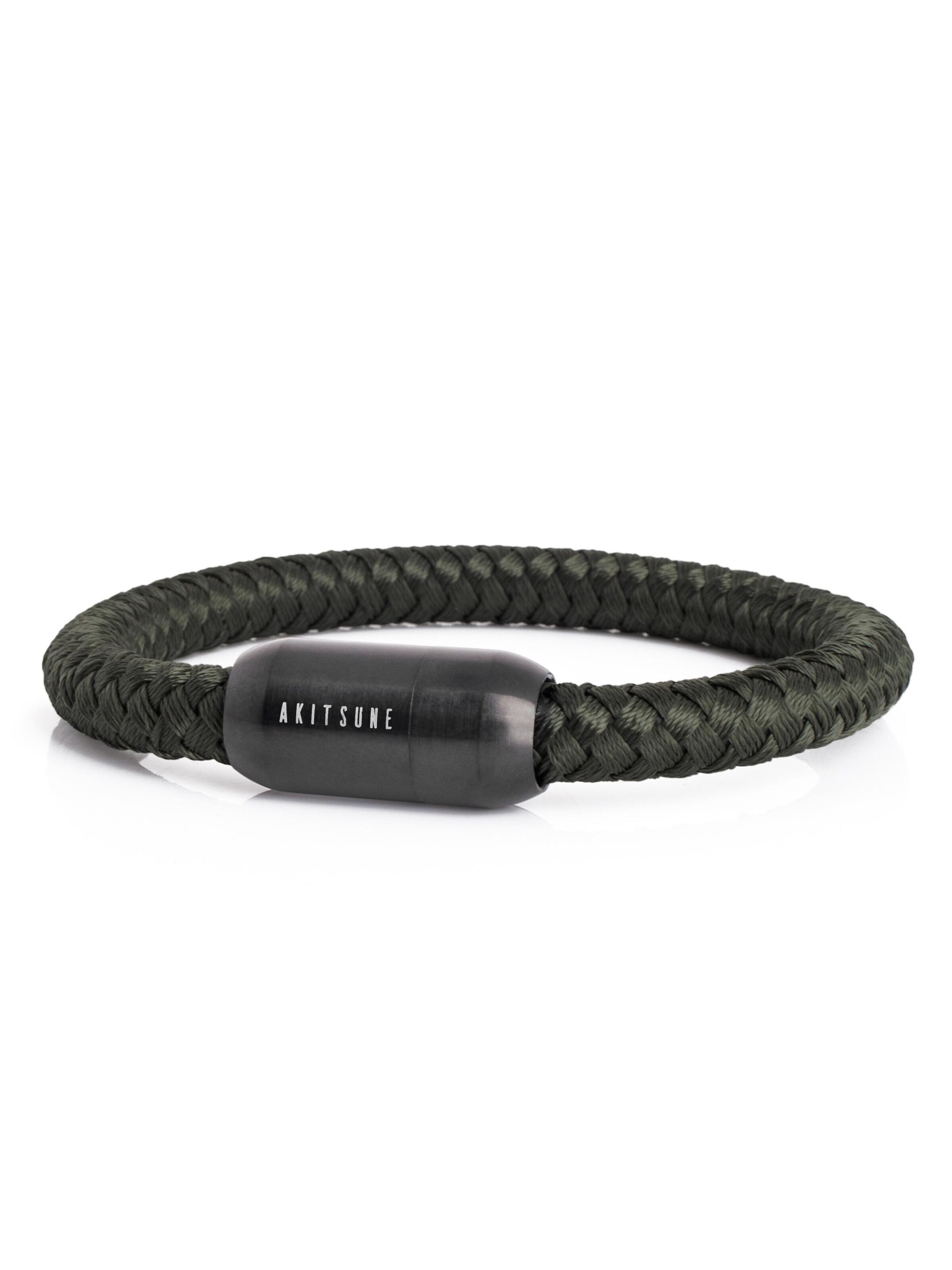 Akitsune Armband 'Portus'‌‌‌‌‌‌ in Grün: Vorderseite