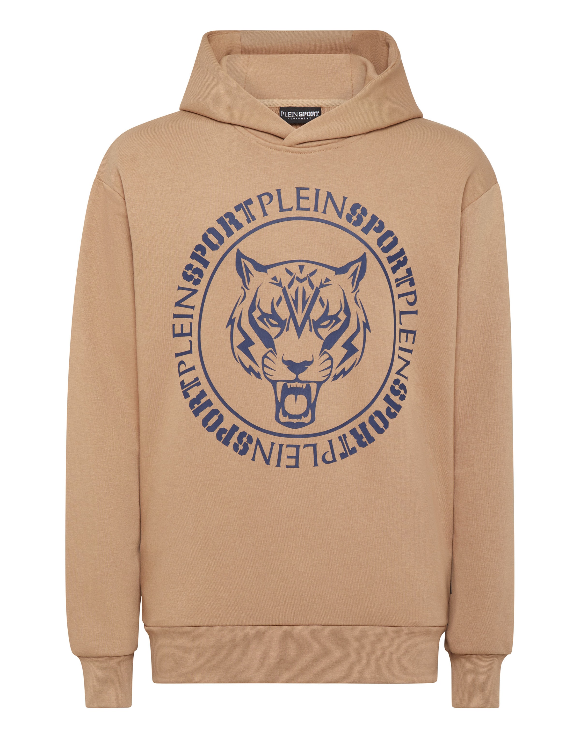 Plein Sport Sweatshirt 'Tiger' in Beige / Black, Item view