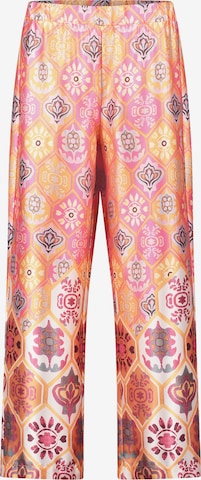 Cartoon Regular Palazzo-Hose mit weitem Bein in Pink: predná strana