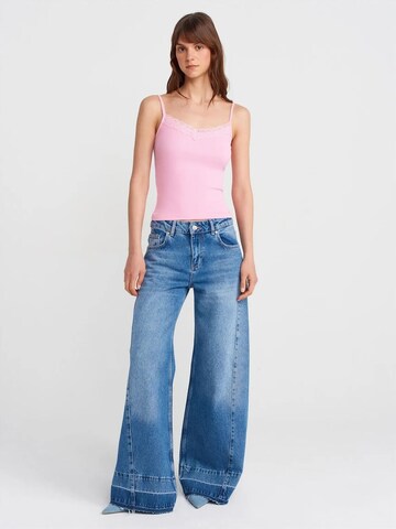 Dilvin Blusen in Pink