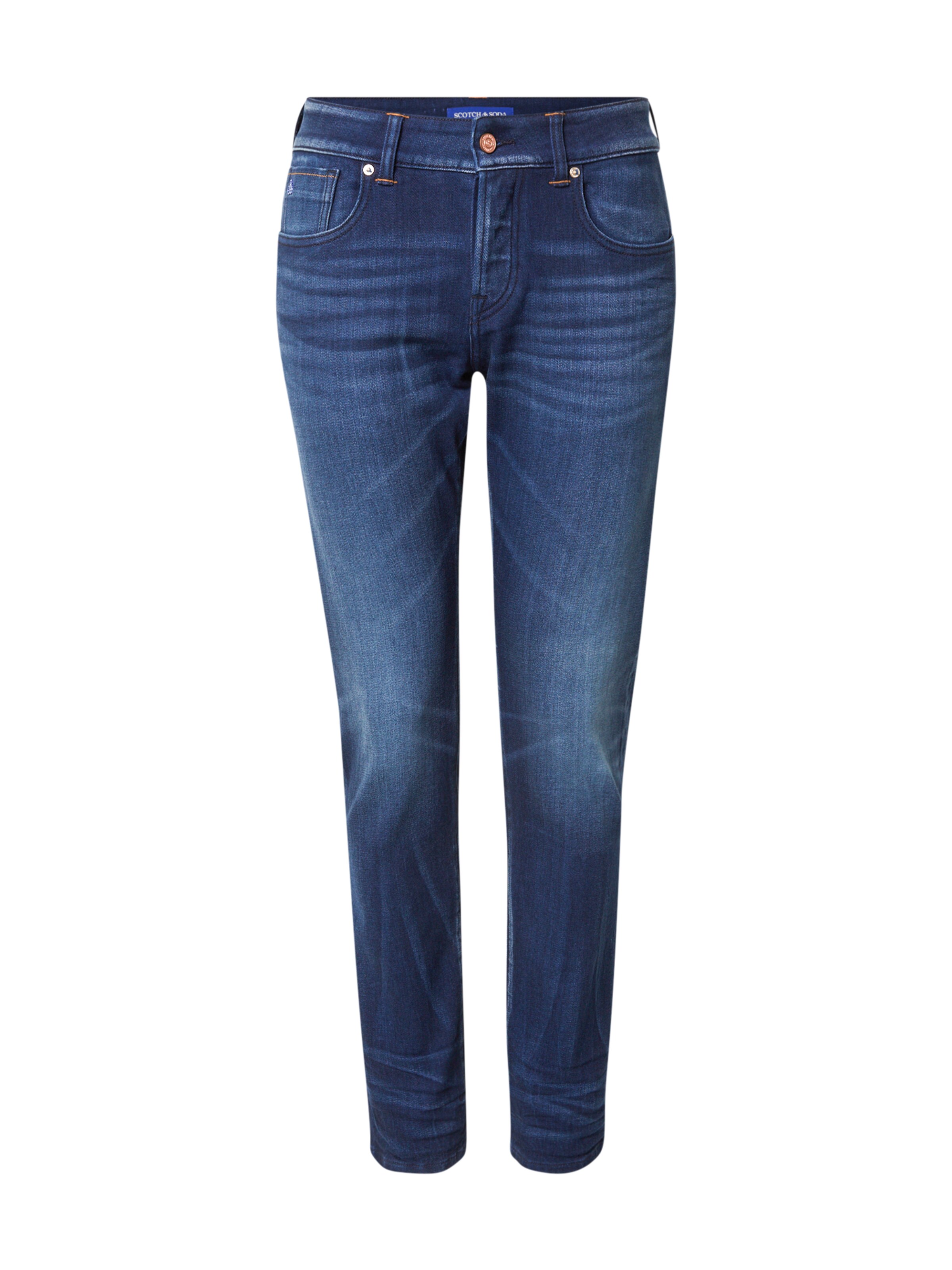 SCOTCH & SODA Slimfit Farmer 'Ralston' - kék: elől