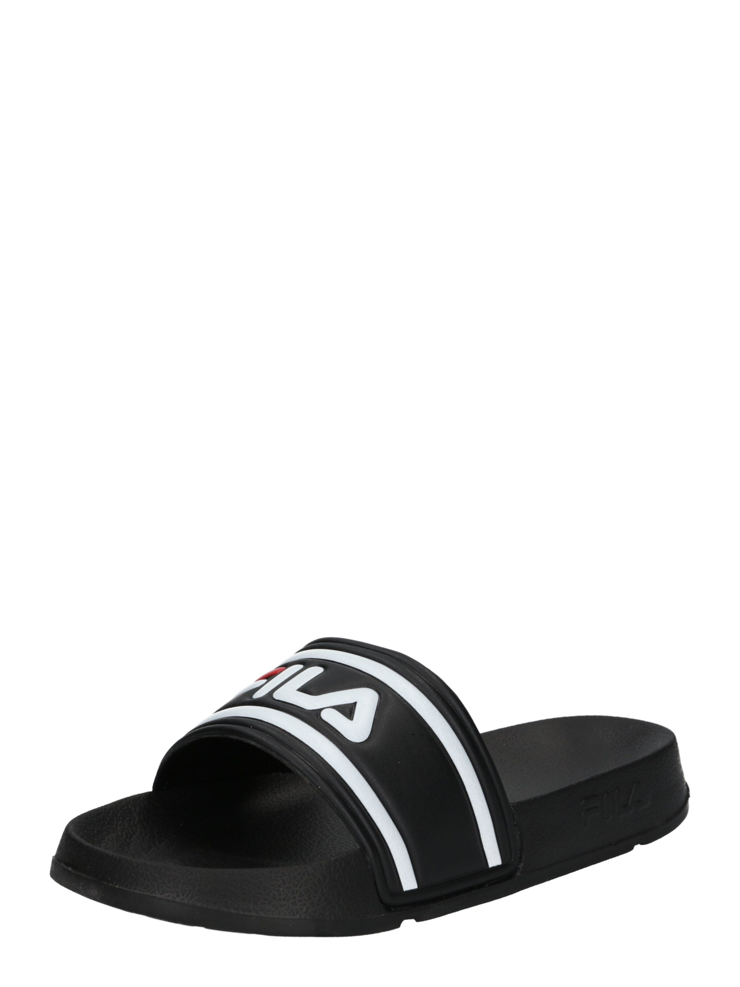 Claquettes / Tongs 'Morro Bay' FILA en noir : devant