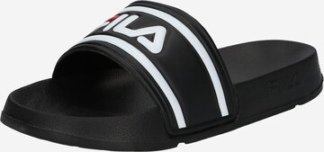 Claquettes / Tongs 'Morro Bay' FILA en noir : devant