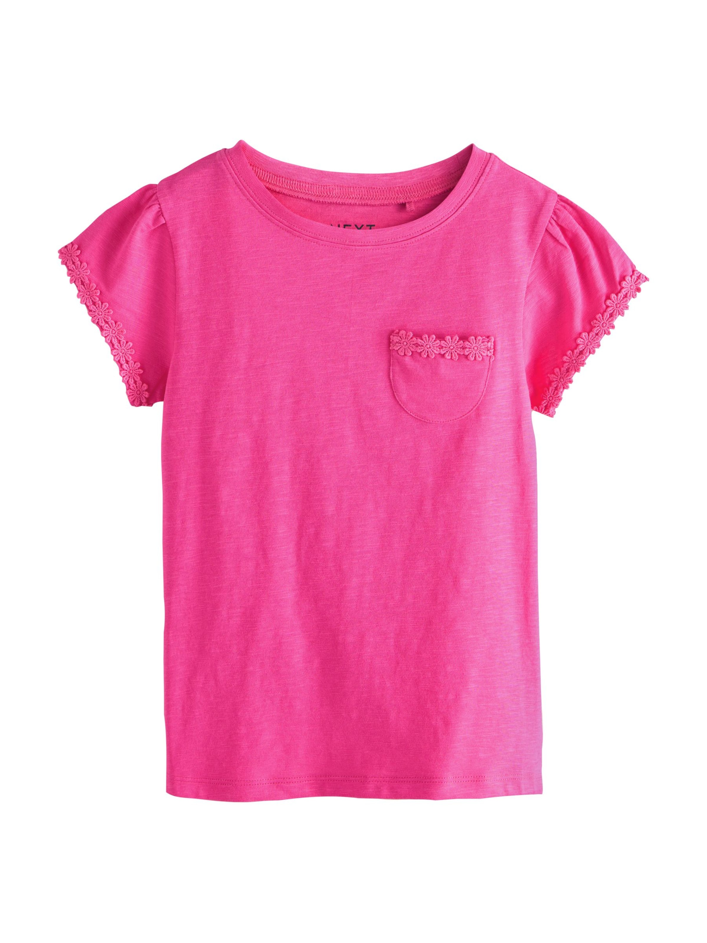 rozā Next T-Krekls: no priekšpuses