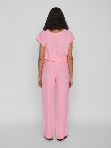 VILA Regular Hose 'Prisilla' in Pink