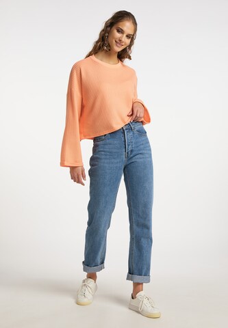 IZIA Sweatshirt i orange