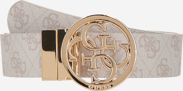 GUESS Gürtel 'NOELLE' in Weiß: Vorderseite
