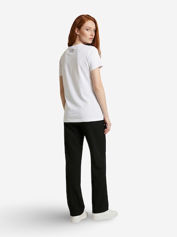 Top '7W001093 AF10373' di EA7 Emporio Armani in bianco