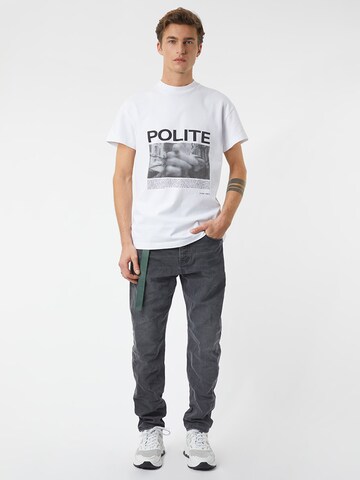 Young Poets Shirt 'Daylen' in White