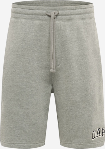 GAP Regular Trousers in Grey: front