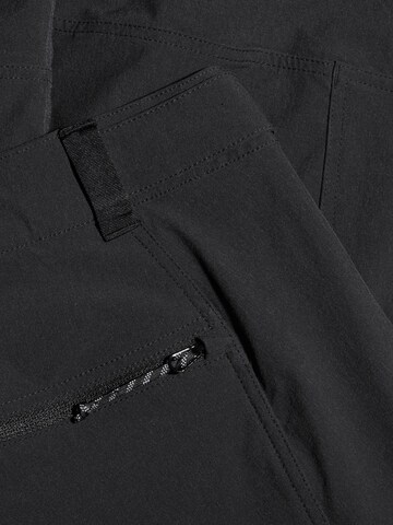 MAMMUT Regular Workout Pants 'Runbold IV Pants' in Black