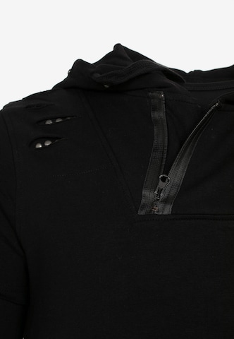 CIPO & BAXX Sweatshirt 'Darkness' in Schwarz