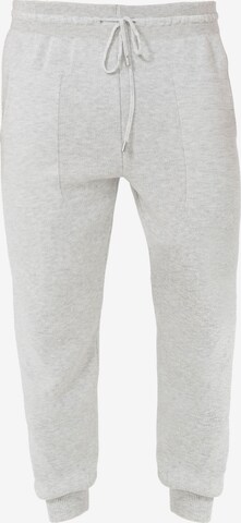 Jimmy Sanders Tapered Broek in Grijs: voorkant