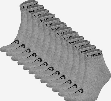 HEAD Sokken in Grijs: voorkant