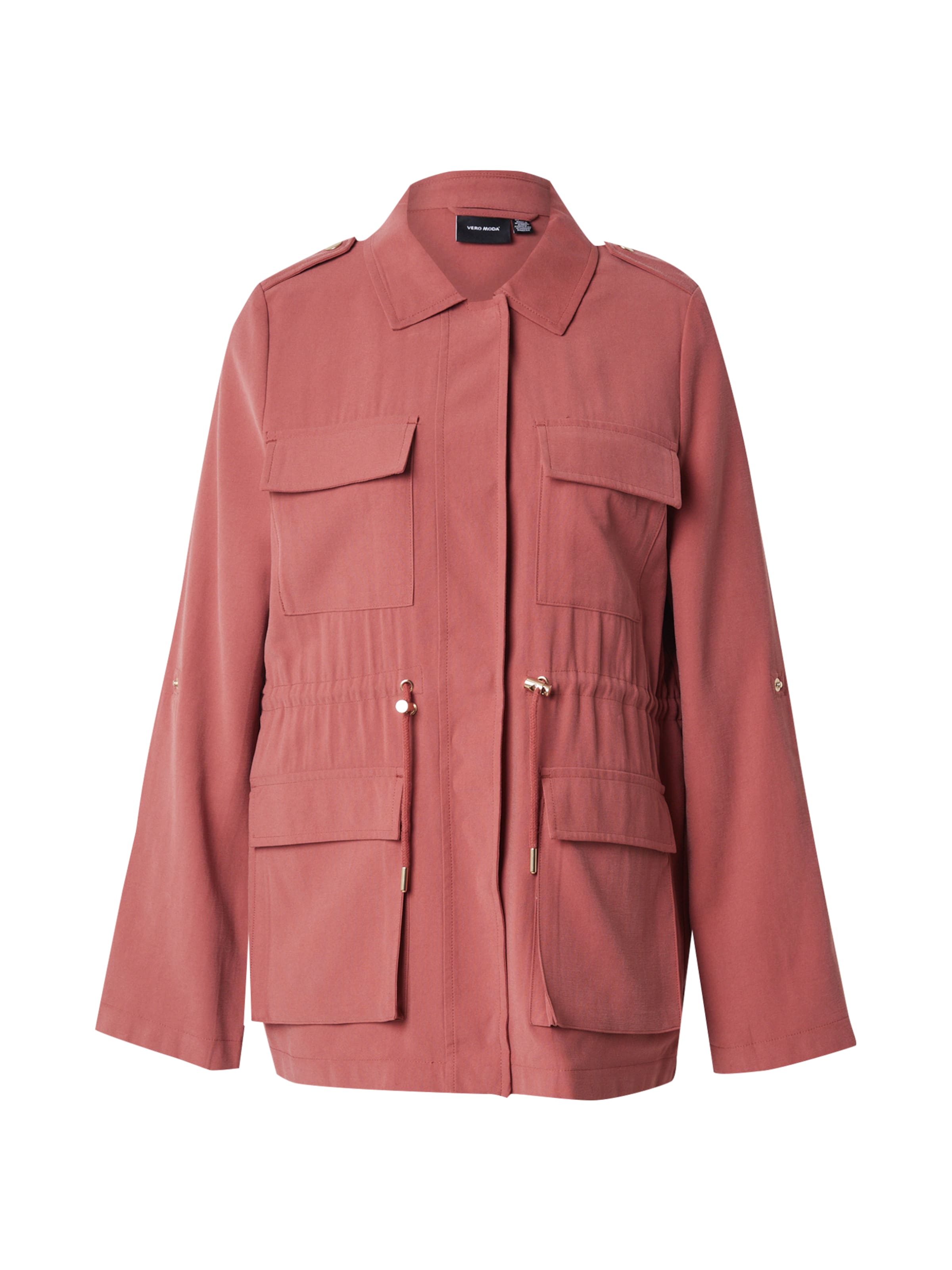 VERO MODA Between-Seasons Parka 'VMJAZZ' in Red: front