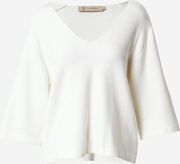 Pullover 'Rosalia' di Peppercorn in bianco: frontale