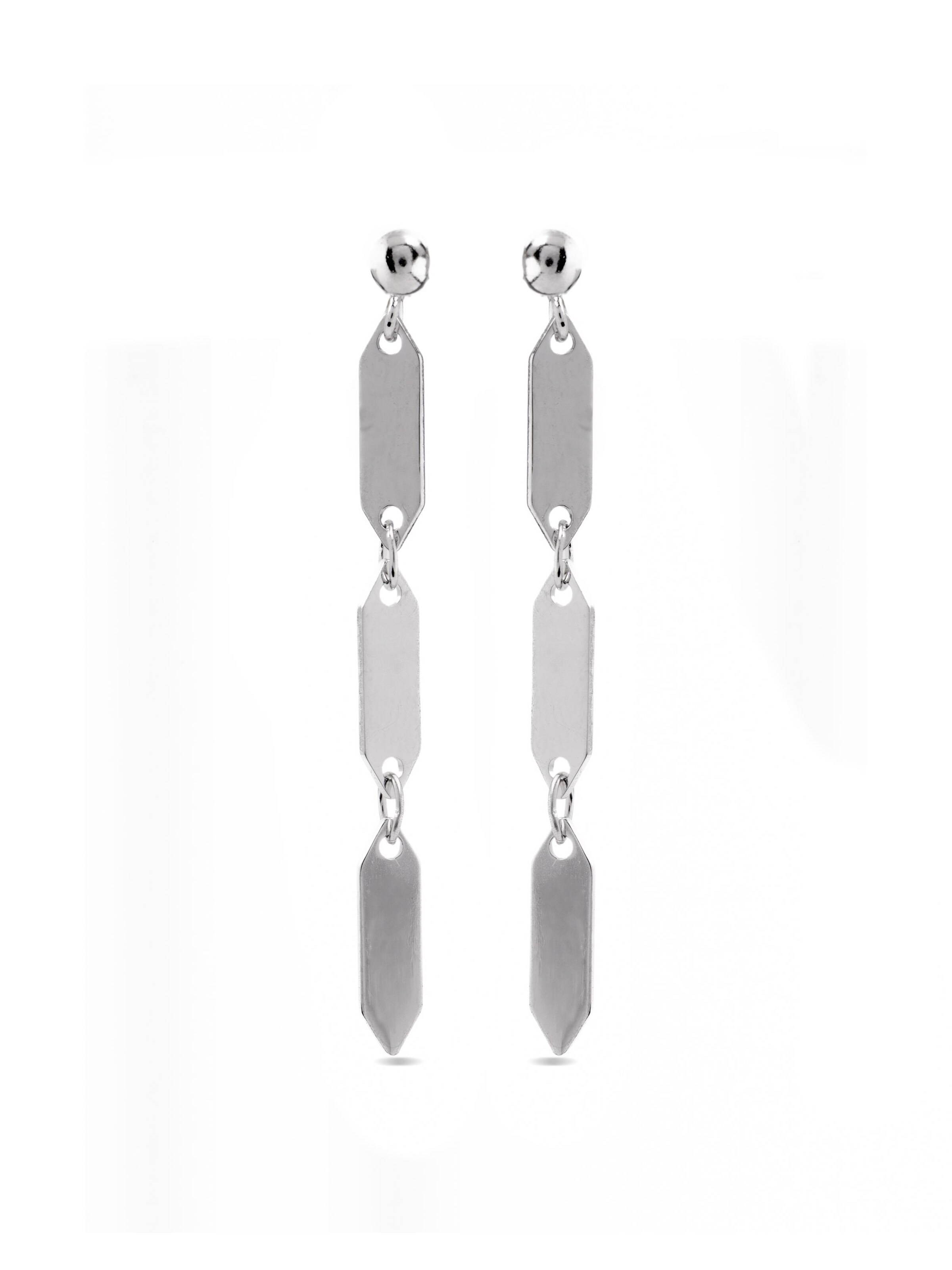 Boucles d'oreilles 'Lirrat' Luxenter en argent