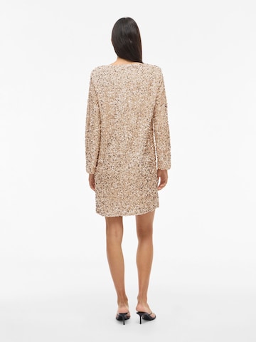 VILA Cocktailjurk 'VIFAITH' in Beige