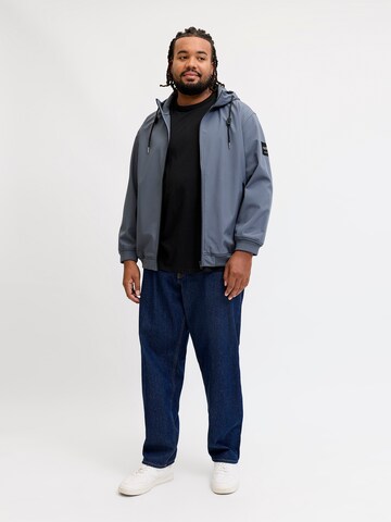 Jack & Jones Plus Μπλουζάκι 'JJCLEVELAND' σε μαύρο