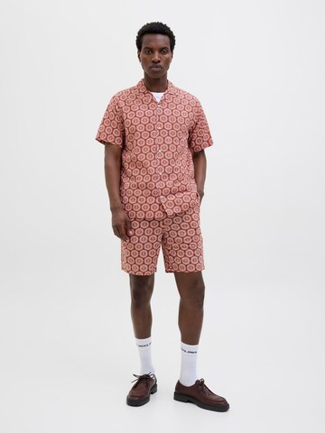 JACK & JONES Loosefit Broek in Bruin